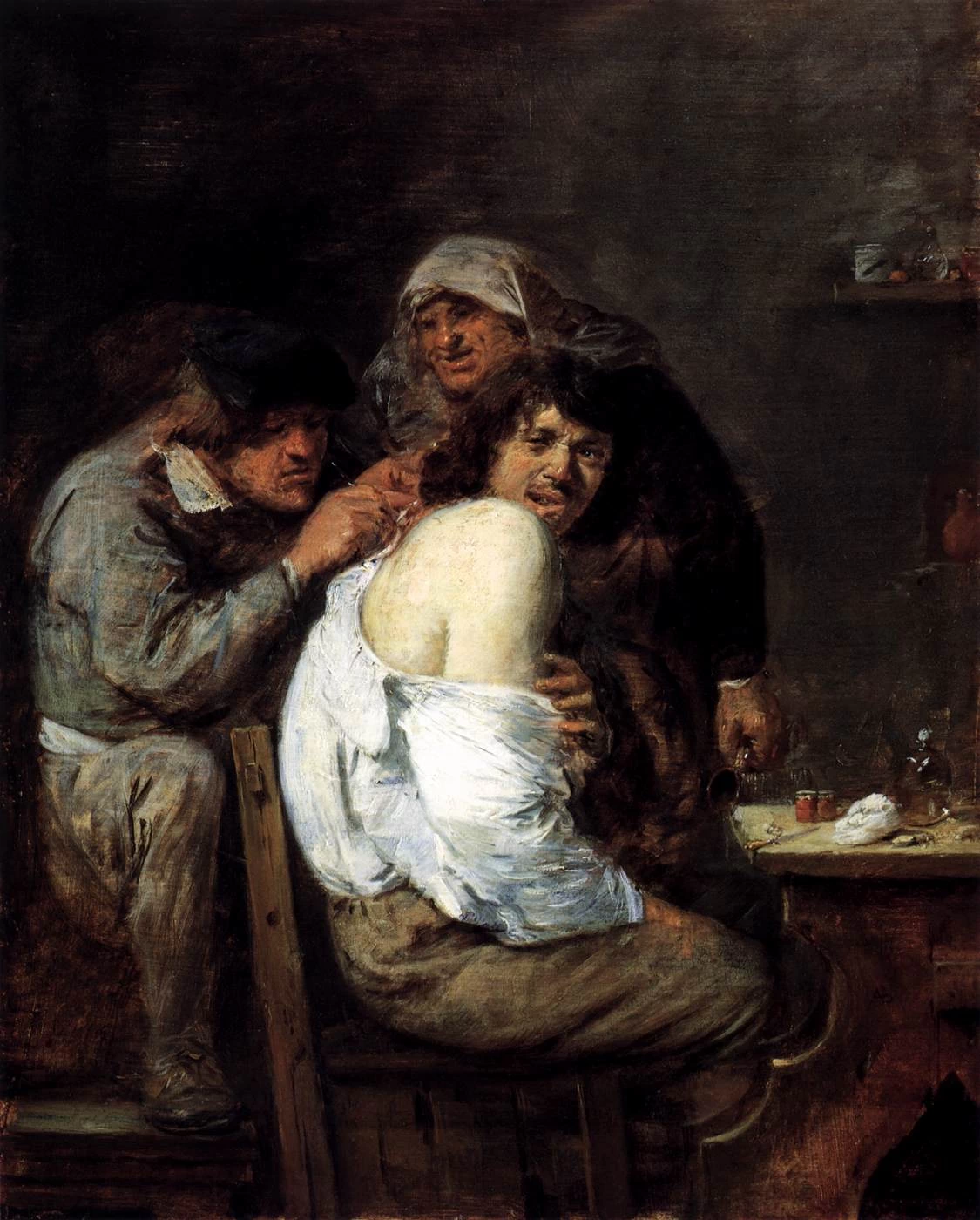 Intervento chirugico alla schiena - Städel Museum , Francoforte